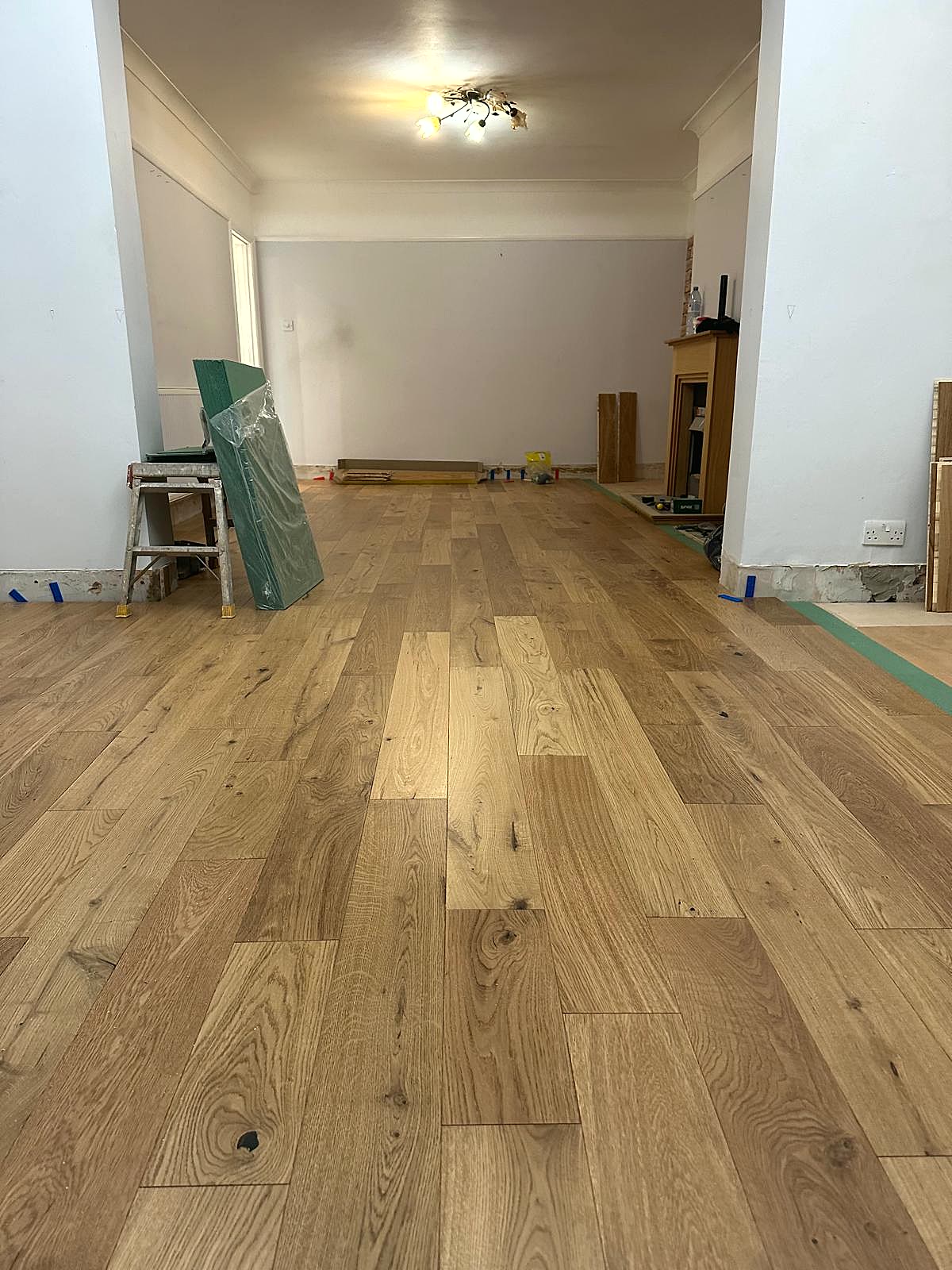 Open plan kitchen renovation, London