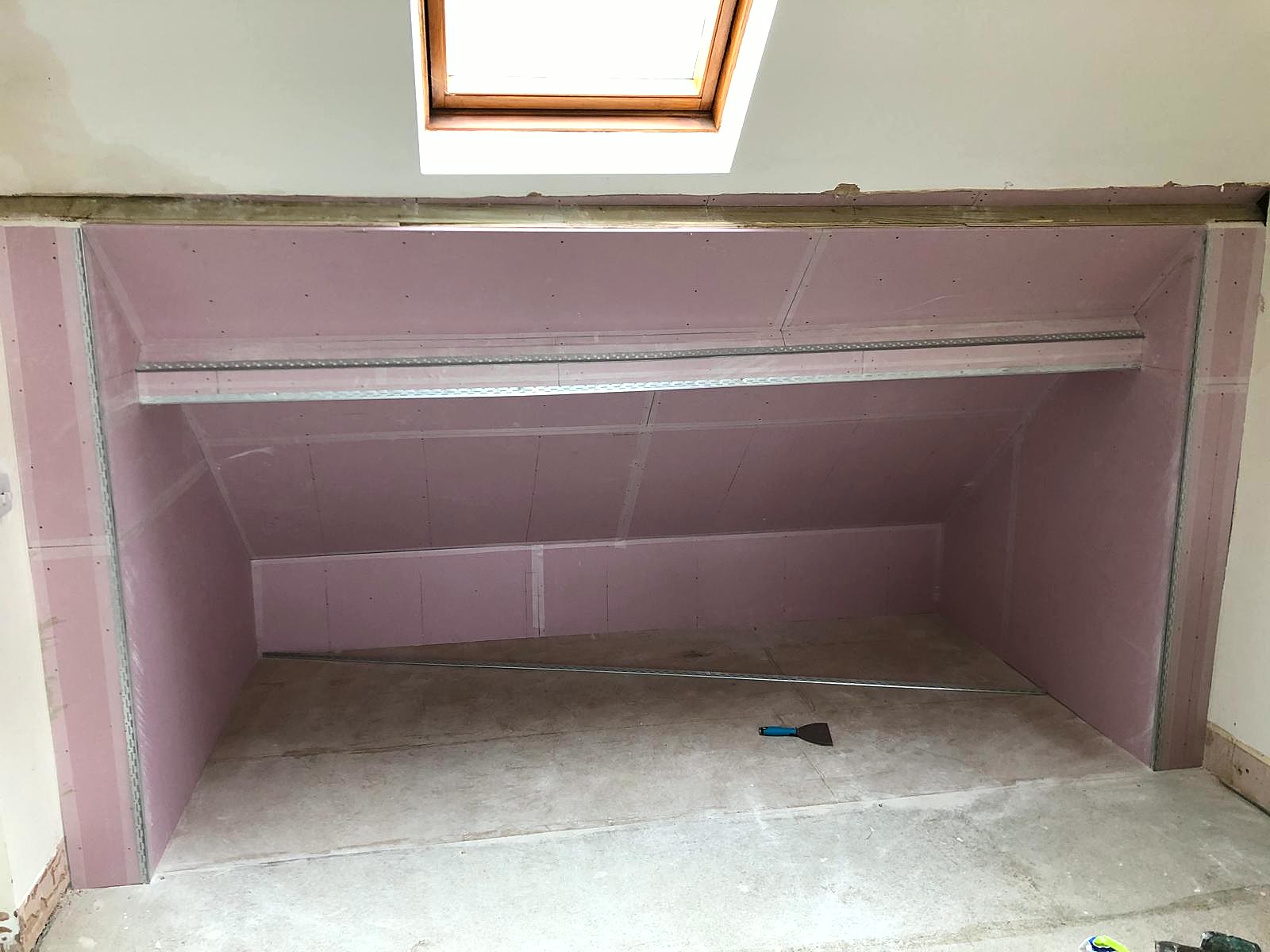 Loft conversion with rooflights, London